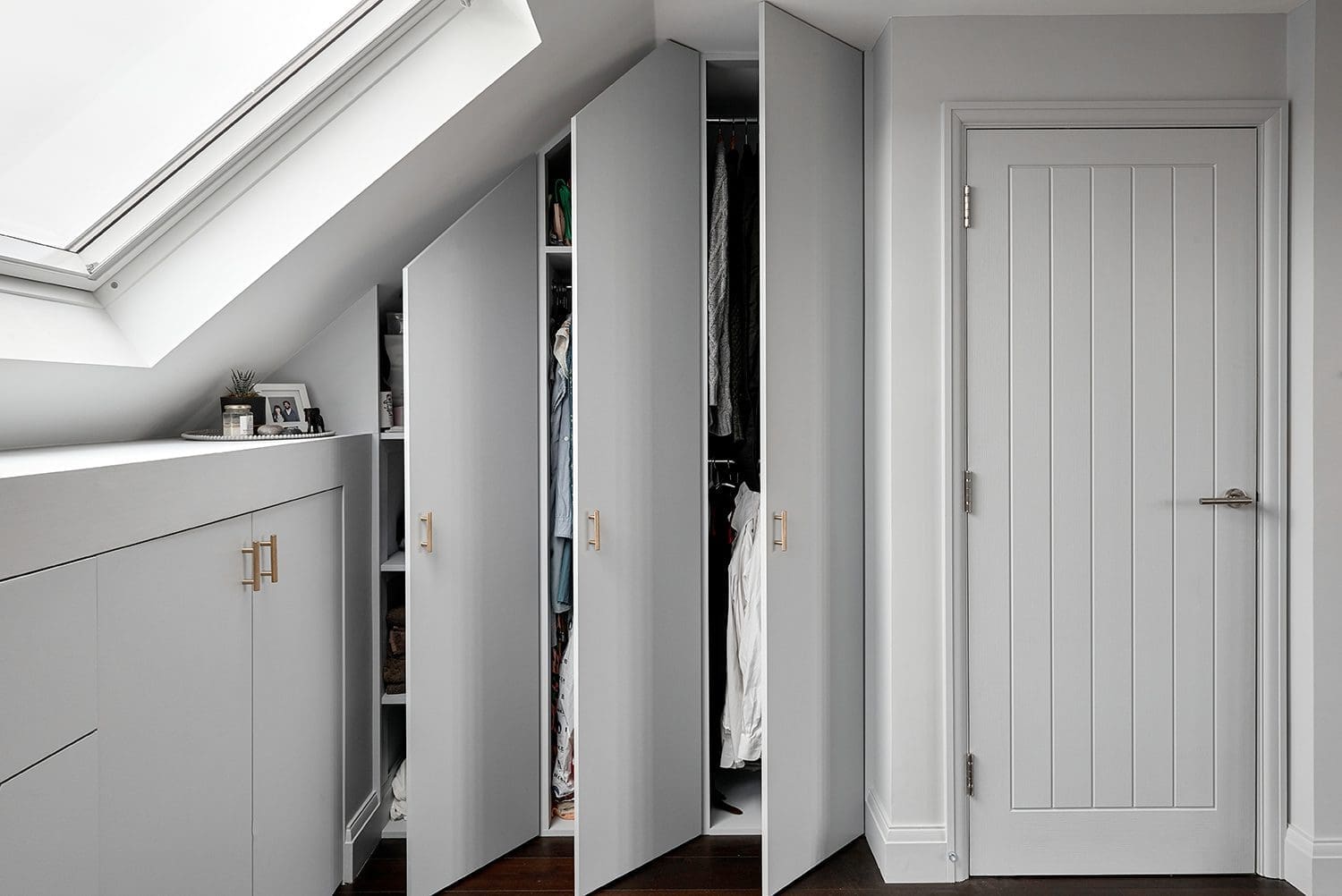designing a loft conversion dressing room